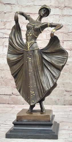 Sculpture art déco chiparus - art,