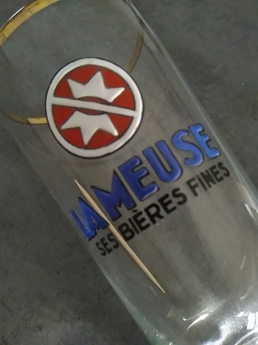 Ancien verre bière