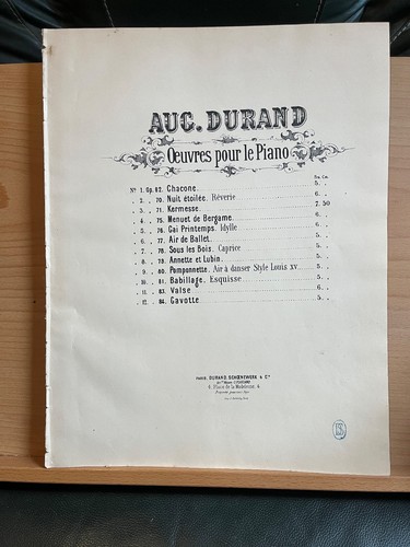 Auguste durand valse pour - auguste,