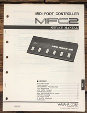 Yamaha MFC2 MFC-2 Midi Foot