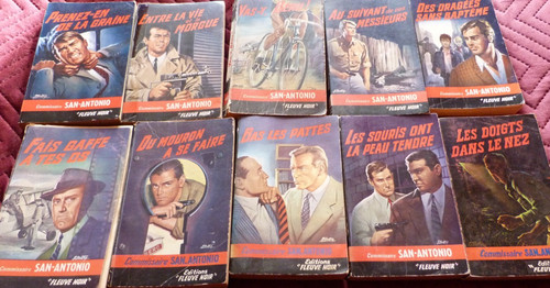 Lot livres fleuve noir - livres,