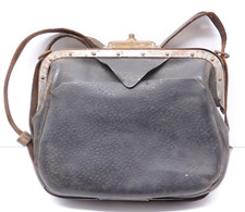 -ANCIENNE SACOCHE CUIR BESACE