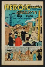 Héroïc-Albums 8e année 1952 n° 22- Félix -Un squelette très riche-Tillieux -TTBE