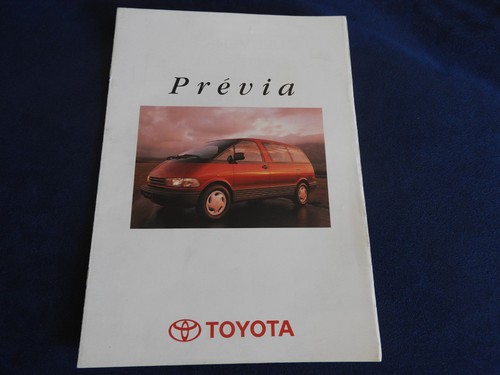 Catalogue toyota previa - catalogue,
