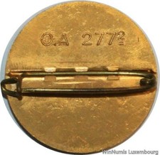 F2081 Rare Médaille Broche