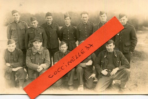 Militaire carte photo stalag - militaire,