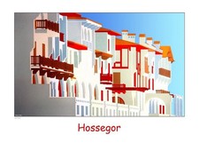 Affiche Poster Landes Béarn