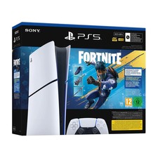 Console Sony PLAYSTATION 5 PS5 Slim Digital Ed 825GB + Fortnite Flowering Chaos