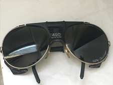 Lunettes de soleil Cébé 490 cuir des années 80