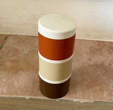 Salière Poivrier Moutardier Tupperware 70’ Vintage TBE
