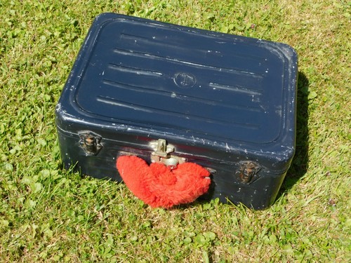 Belle ancienne valise - ancienne, de