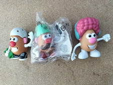 3 Figurines Mr Mme Patate skate MAC DO  MAC DONALD 2018 complet dont 1 en sachet