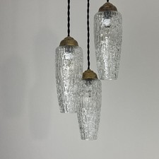 ANCIEN LUSTRE CASCADE 3 FEUX
