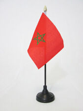 DRAPEAU DE TABLE MAROC 15x10cm