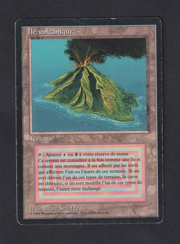 Magic mtg ile - ile, volcanique