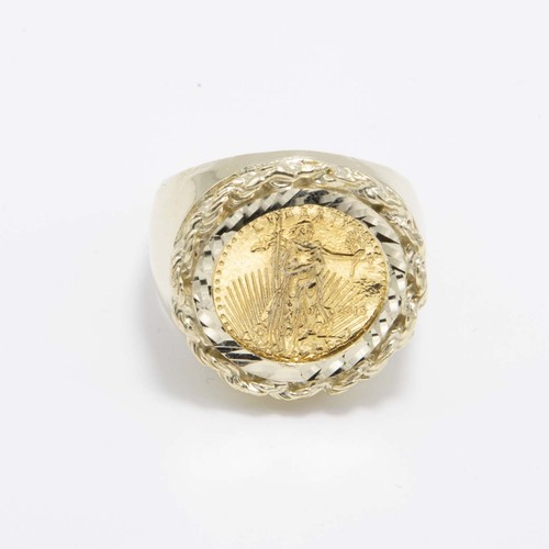 Bague chevalière jaune - chevalière, en