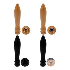 Poignée de robinet à bière en bois, légère et créative, idéale pour les