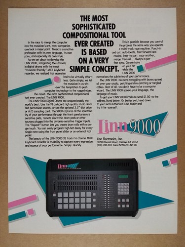 1985 linn 9000 drum - 9000, &