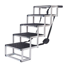 Escalier pour animaux domestiques 5 Marches Aide à l'accès Auto Rampe Chien