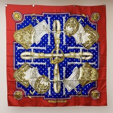 Grande selle écharpe en soie