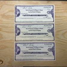 Lot De 3 Chèque Vacances De