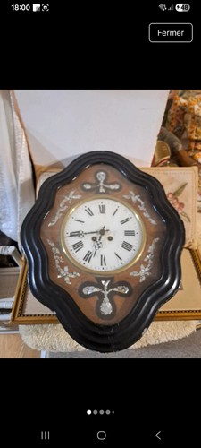 Horloge oeil boeuf - horloge,