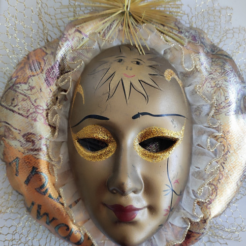 Masque mural vénitien - , 5