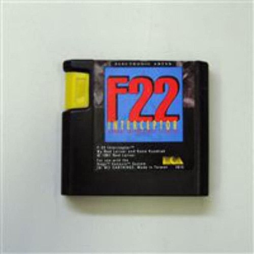 Jeu sega mgd f22 interceptor - jeu,