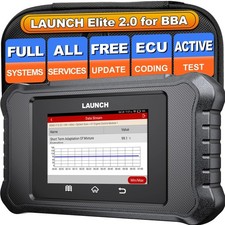 2025 LAUNCH X431 Creader Elite 2.0 Valise diagnostics Systèmes Complète pour BMW