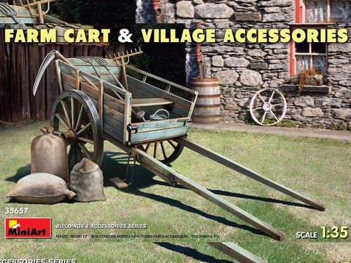 Miniart charrette ferme et - de,