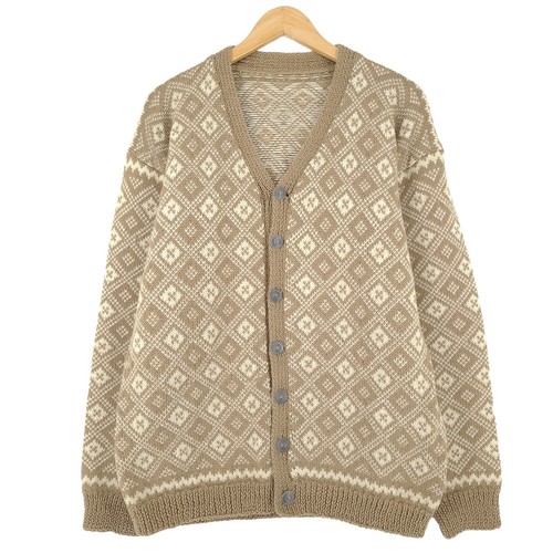 Cardigan beige nordique - cardigan,