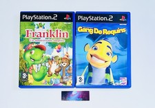 Lot 2 Jeux Dessin Anime - PS2 Franklin/Gang De Requins Version Française Sony