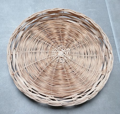 Corbeille osier ronde - corbeille, en