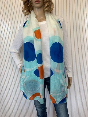 Foulard écharpe soie fine - en,