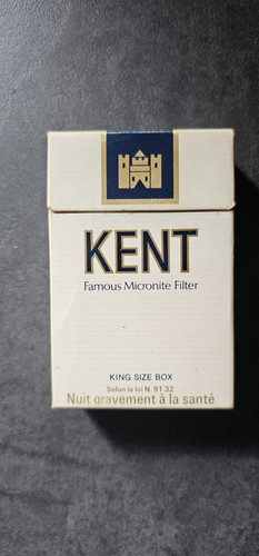 Paquet cigarette vide kent - cigarette,