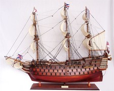 Nouveau Prix Spécial Bateau à Voile HMS VICTORY 70cmL Fini Avec Précision