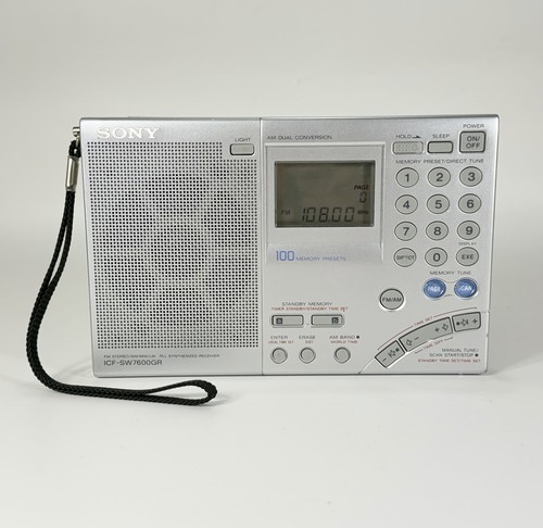 Sony icf sw7600gr portable - sony,