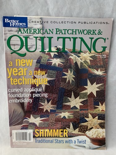 American patchwork quilting - american, &