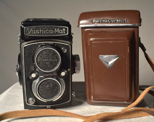 Vintage yashica mat with - yashica,