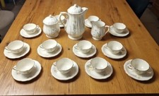 SERVICE A CAFE EN FAIENCE DE