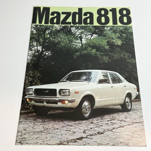 Mazda 818 8p brochure - 818,
