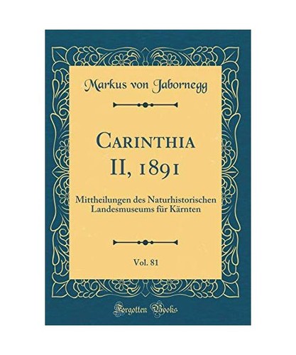 Carinthia 1891 vol - ii,, 81