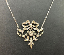 ancien collier en argent