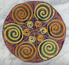 Plat céramique HB Quimper Quillivic René 1879-1969