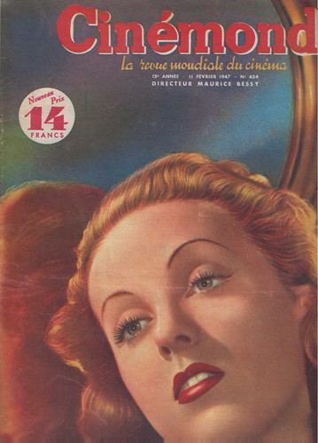 Cinémonde 654 danielle - n°,