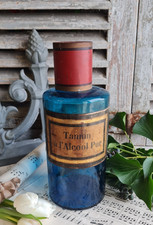 ANCIEN POT BOCAL EN VERRE A