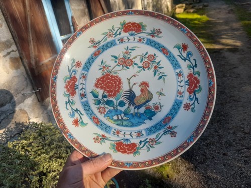 Plat saladier porcelaine au - ,