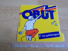 Sticker Obut / 1ER IN Petanque