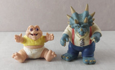 Lot d'anciennes figurines, Baby Sinclair + Richfield, Dinosaurs TV, Disney