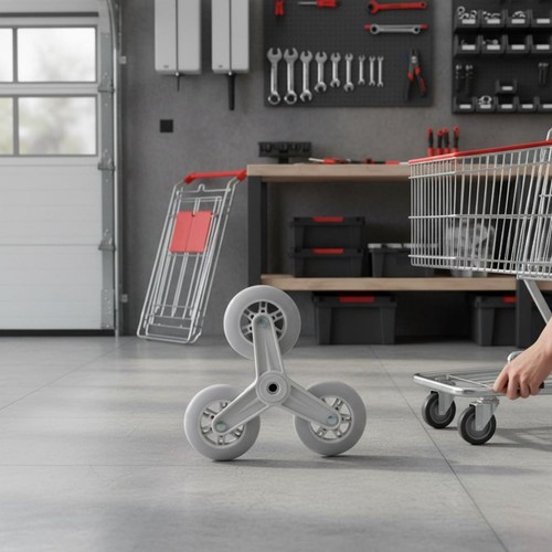 Roue pour chariot courses - pour,